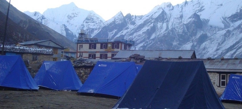 Langtang Ganjala Pass Trek - Langtang Ganjala pass Trekking Tent camp