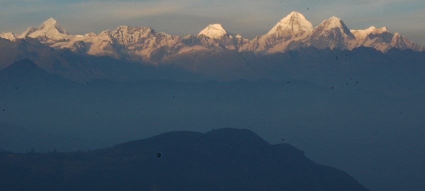 Helambu Circuit Trek - Magnificient  Mountains  view from Chisopani- Helambu Valley circuit Trekking