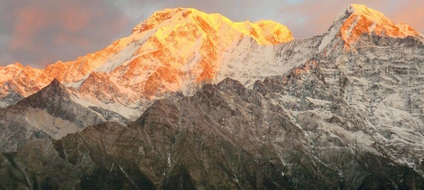 Mardi Himal Trek - Views of  Annapurna from Mardi Himal Trekking