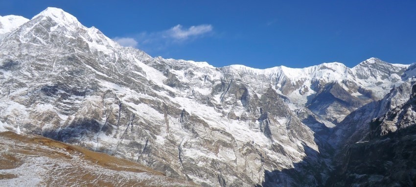 Mardi Himal Trek - Magnificient Mountain view from Mardi Himal trek