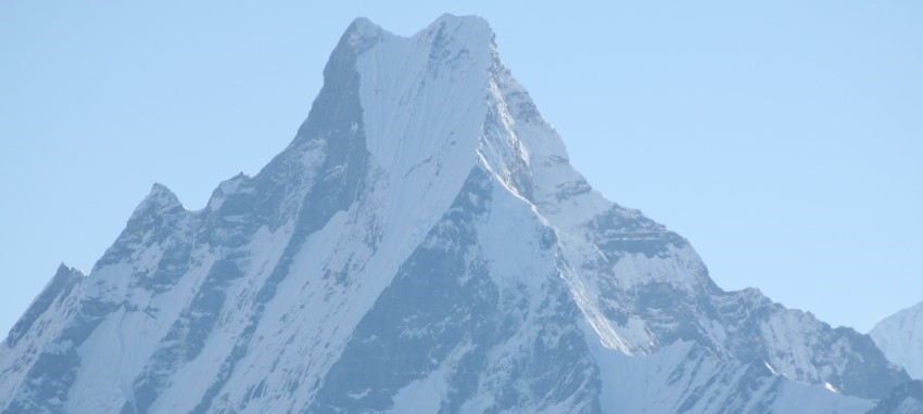 Khayar Lake Trek - Machhapuchre-Fishtail View  from Khayer Lake trek