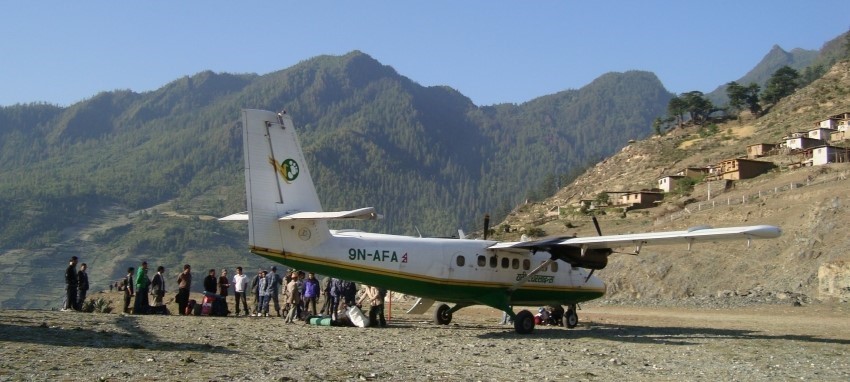 Upper  Dolpo trek - Dolpa Juphal Airport