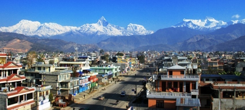 Kathmandu and Pokhara Tour -  View from Pokhara-Nepal cultural tour