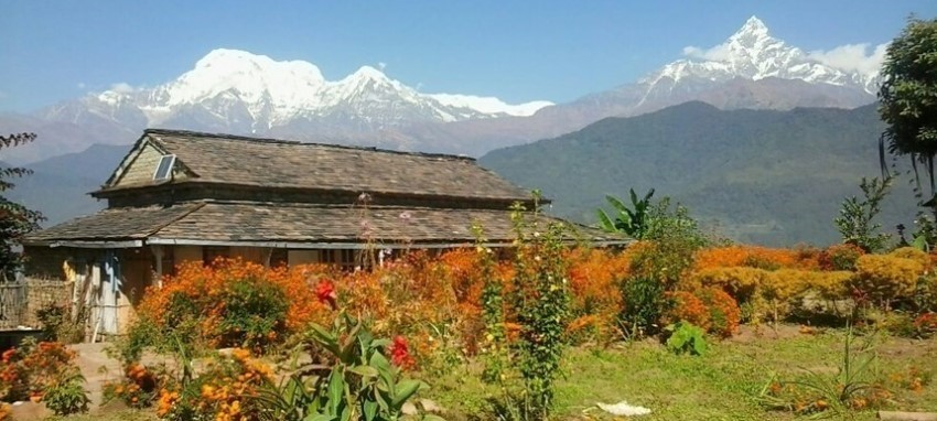 Dhampus (1,770m) Day Hike - View from Dhampus