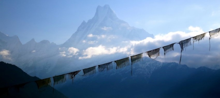 Naudanda (1,443m) Day Hike - View from Naudanda Pokhara