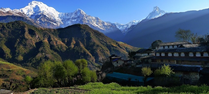 Trek de Ghandruk et de la source chaude - Village Ghandruk