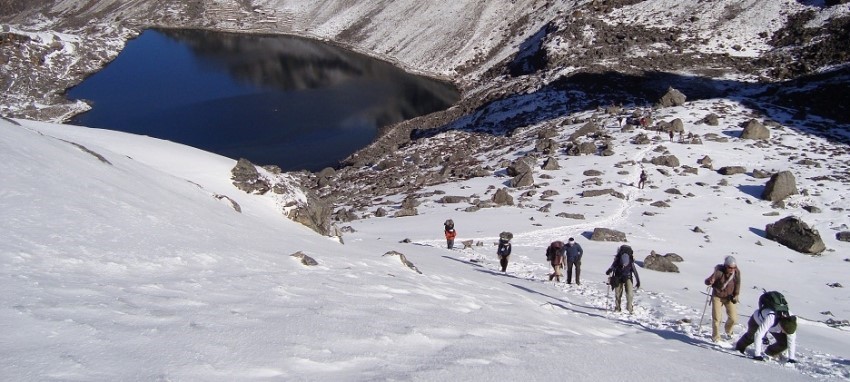 Trek du lac de Saint Gosaikunda - Gosaikunda Saint lac Trek